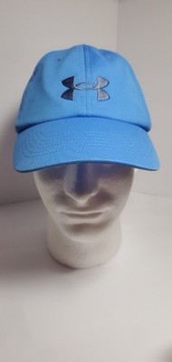 Under Armour Two Tone Blue Lightweight Stretch Back Golf  Hat