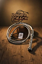 Genuine Cowhide Leather Whip 8ft Bull whip Handmade Equestrian bullwhip WHIP