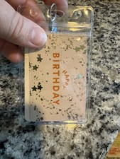 Vertical ID Badge Holders 100 Clear Plastic PVC Waterproof Name Tag Card 3.5x2.4