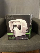 HASBRO STAR WARS BLACK SERIES SCOUT TROOPER ELECTRONIC HELMET RETURN OF THE JEDI