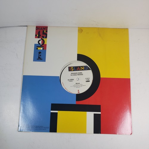 FRANKIE GOES TO HOLLYWOOD - RELAX MAXI 12" SINGLE '83 ISLAND 0-96975 New Wave