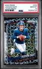 2025 Panini Prizm - Rookies Jaxson Dart #332 Lazer Prizm (RC) PSA 10