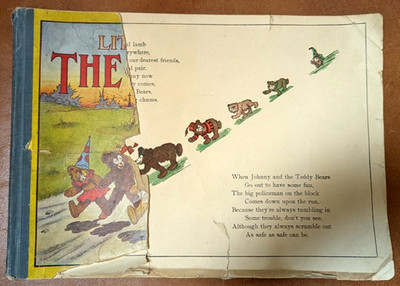 1907 Little Johnny and the Teddy Bears J.R. Bray Rare Antique Comic Chicago