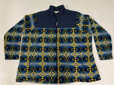 Ariat R.E.A.L. Prescott Fleece Jacket 3XL Full Zip Western Cowgirl Aztec SW4