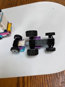 Lego Friends  Heartlake News Van & Sunshine Harvest Tractor and Cart Incomplete