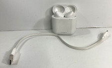 TOZO T6 True Wireless Stereo Earbuds White With Charging Case Tested Working