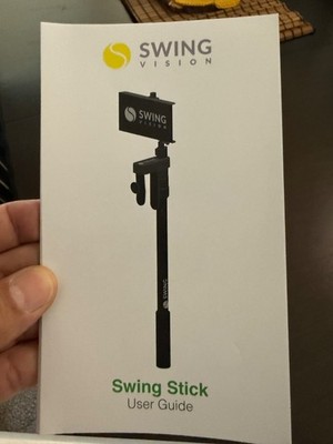 テニス用映像解析サービスSwingVision用撮影スティック NEW SwingVision Swing Stick Phone Mount | Tennis & Pickleball
