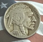 1937 D Buffalo Nickel **Free Shipping**