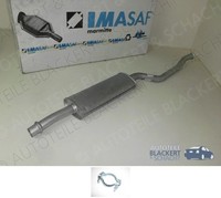 Imasaf Auspuff Mitteltopf+Anbauteile für Citroen Xantia+Break 2.0 I 1993-2003