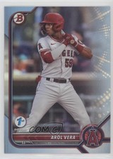 2022 Bowman Draft 1st Edition Sky Blue Foil Arol Vera #BD-46 0y59