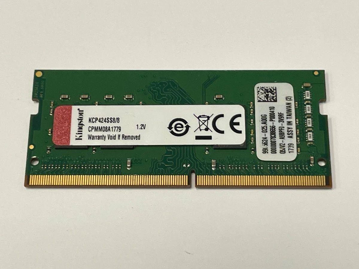 Kingston DDR4 SDRAM 8 GB Capacity per Module Memory (RAM) for sale