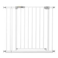 59728 Open N Stop KD Pressure Fit with 3.5 In Extension Baby Gate, WT Open Box 