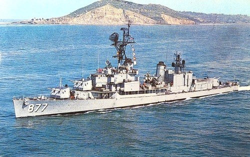 1962 Vintage Picture Postcard ~ U.S.S. Perkins - DD-877 ~ #-7357 - Picture 3 of 15