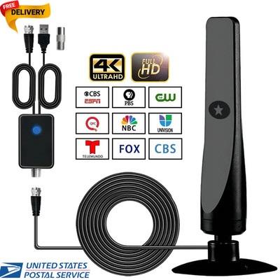 Wave Max Tv Antenna 2026, Signal Booster TL Best Quality Receiver Indoor/OutDoor