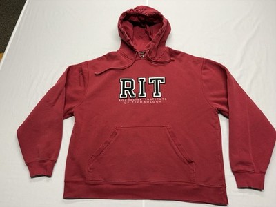 Rochester RIT Tigers NCAA Gear For Sports Stitched Hoodie Size XL