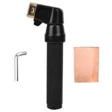400A Welding Electrode Holder with Ergonomic Handle, Universal Fit for 400-50...