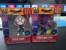 Funko Minis Spiderman 2099#173 and  #171 Spider-Gwen Diamond Edition