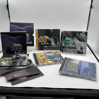 Time Life Classic Soul Ballads Box & More (14CD) LIKE NEW to VERY GOOD Minus