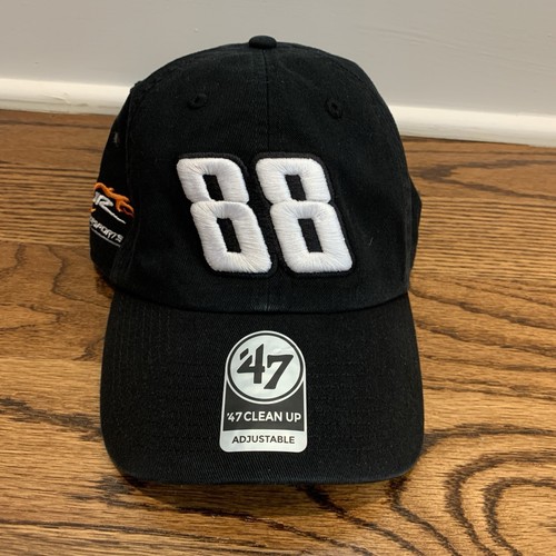 Jr Motorsports #88 ‘47 Brand Black Clean Up Adjustable Hat Cap OSFM - Picture 3 of 9