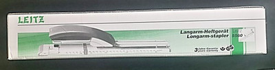 Heftgerät Langarmheftgerät bis 40 Blätter schwarz Leitz 5560 - 30cm Einlegetiefe