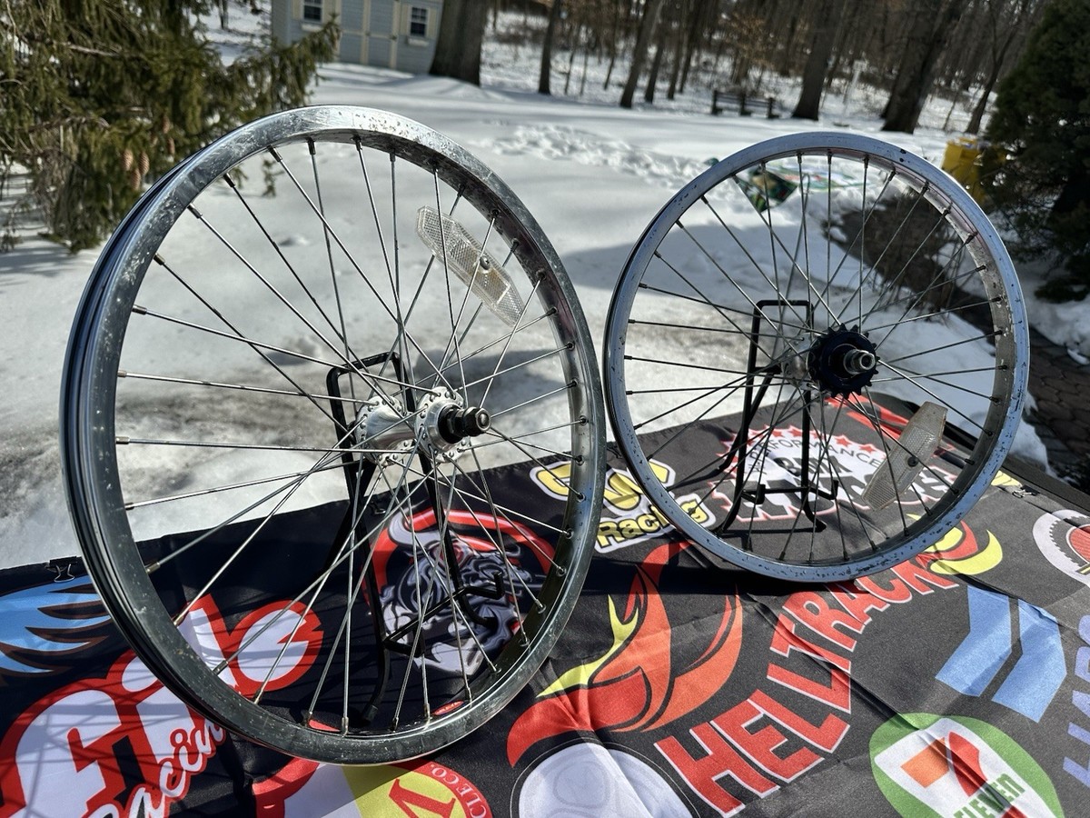 Vintage Araya 7X Rims Redline Pro Line Suzue⁄KK Hubs Old School