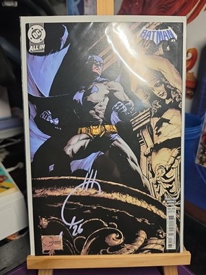 BATMAN 3 SIGNED & COVER JOE QUESADA COA ART JORGE JIMENEZ STORY MATT FRACTION .