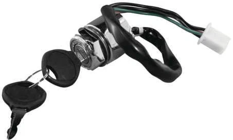 Mogo Parts Ignition Key Switch - 4-Wire Motorcycle ATV/UTV Street Bike Dirt Bike - Image 3 of 4