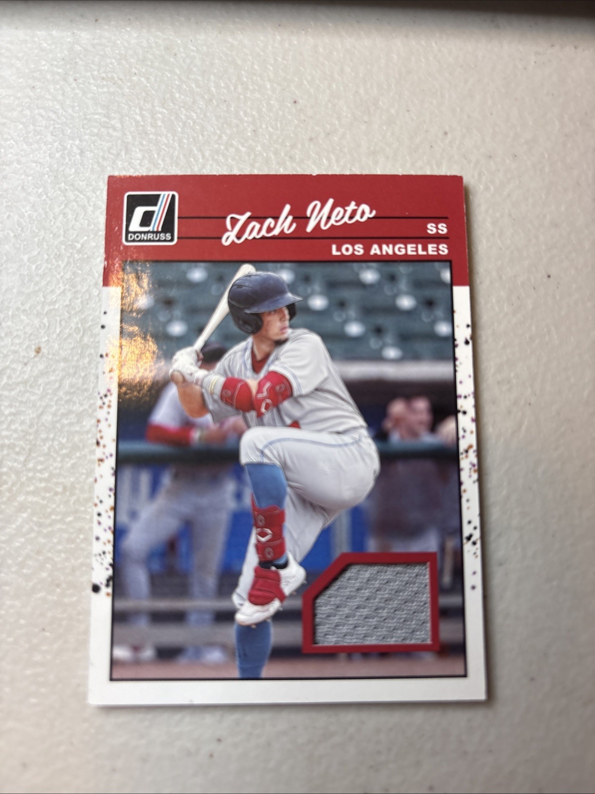 2023 Donruss 1990 Jersey Zach Neto