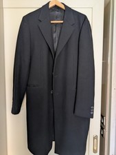 Cappotto Prada Milano in 100% Lana Vergine - Taglia 52 - Nero