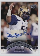 2015 Upper Deck Star Rookie Auto Danny Shelton #154 Auto 3y4