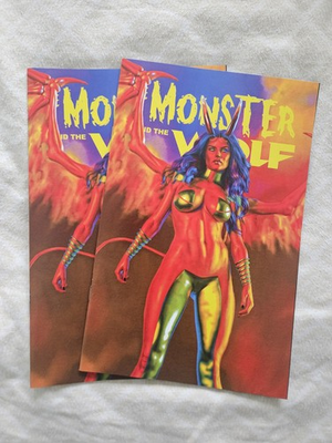 #ad Mark Spears The Monster and the Wolf #1 Keenspot Entertainment A17 VF NM $5.49