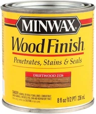 1/2 pt Minwax 22126 Driftwood Wood Finish Penetrating Oil-Based Wood Stain