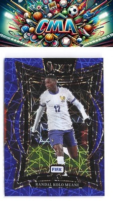 2024-25 Panini Select FIFA #73 Randal Kolo Muani Blue Lazer