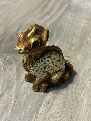 Vtg Windstone Editions - Baby Dragon Unicorn KI-RIN Fantasy Figurine Pena 1992