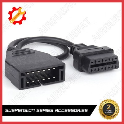 1X For GM Diagnostic Scanner 12 Pin OBD1 to 16 Pin OBD2 Convertor Adapter Cable