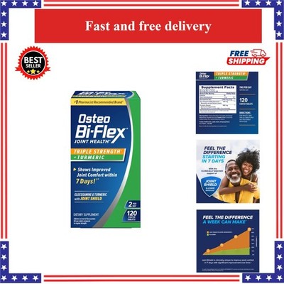 Osteo Bi-Flex Triple Strength Glucosamine with Turmeric, 120 Tablets