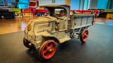 RARE 1920s Arcade Cast Iron Mack AC Dump Truck 10
