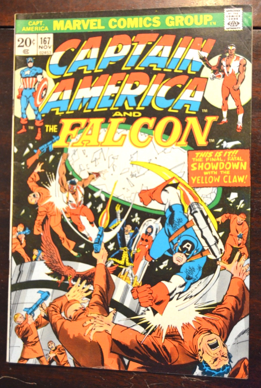 Captain America #167 VF- to VF!!!