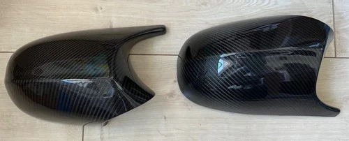 BMW 1 3 Series M-Style Real Carbon Fiber Mirror Caps (LCI) | E81 E82 E87 E88 E90