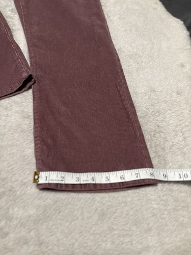 New Levi’s Ribcage Straight Ankle Corduroy Pants Size 28x27 High Rise NWT Purple - Picture 4 of 8