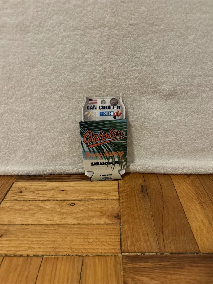 MLB Baltimore Orioles City Connect Can Cooler with 2-Sided Design-NIP FREE SHIP - Image 2 of 4