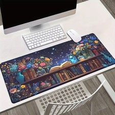 40 90cm1pc Extra Large Gaming Mouse Pad and Desk Mat - Non-Slip Rubber Base, Vin