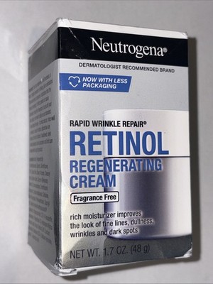 Neutrogena Retinol Regenerating Cream Wrinkle Repair -  1.7 oz / 50 mL