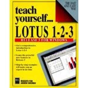 TEACH YOURSELF...LOTUS 1-2-3 RELEASE 5 FOR WINDOWS By Meredith Fein & Andrew