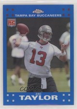 2007 Topps Chrome Blue Refractor Zac Taylor #TC179 0o6v