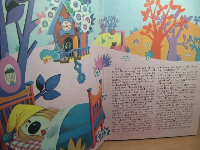 Dougal and the Blue Cat The Story of the Film 1972 hardback Book magic rounabout - Image 4 of 4