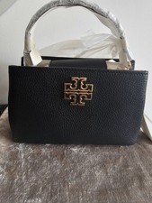 Tory Burch  NEW Britten Black Leather Micro Bag RRP £380