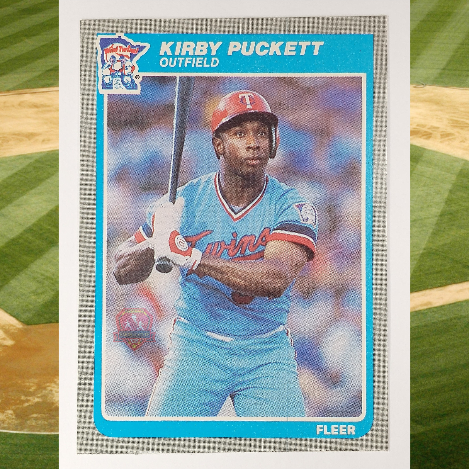 1985 Fleer - Kirby Puckett #286 (RC) (HOF)