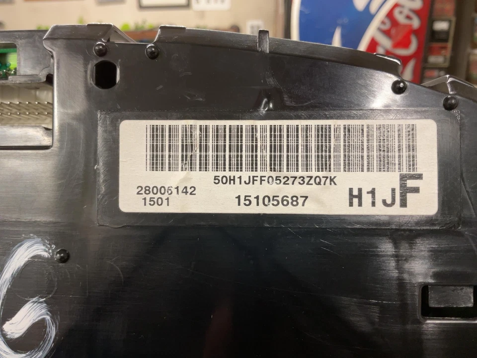 Velocímetro CHEVY SILVERADO 1500 06 07 CUADRO DE INSTRUMENTOS ID 15105687 125K Foto 4 de 4