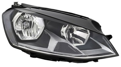 Scheinwerfer rechts für VW Golf 7 2012-2017 H7 H15 Halogen mit elektrischer LWR